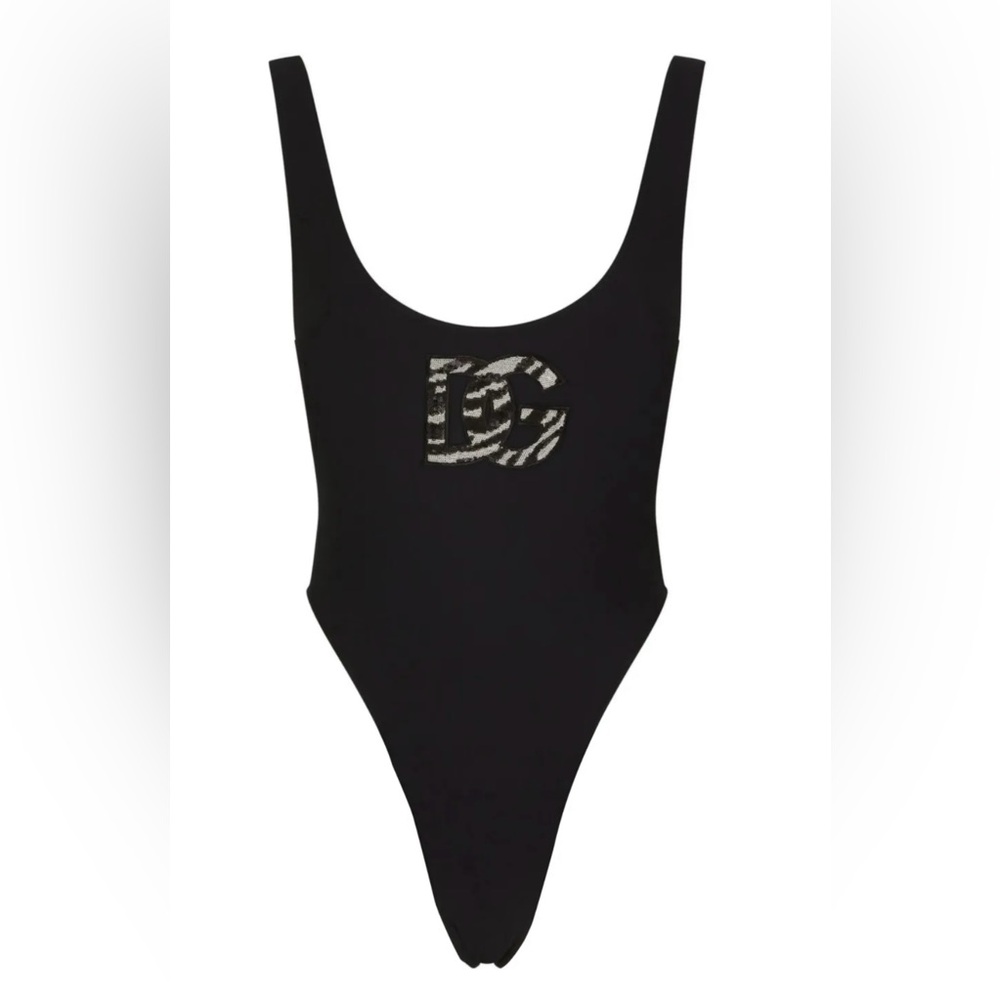 Dolce & Gabbana Logo Cut-out swimsuit